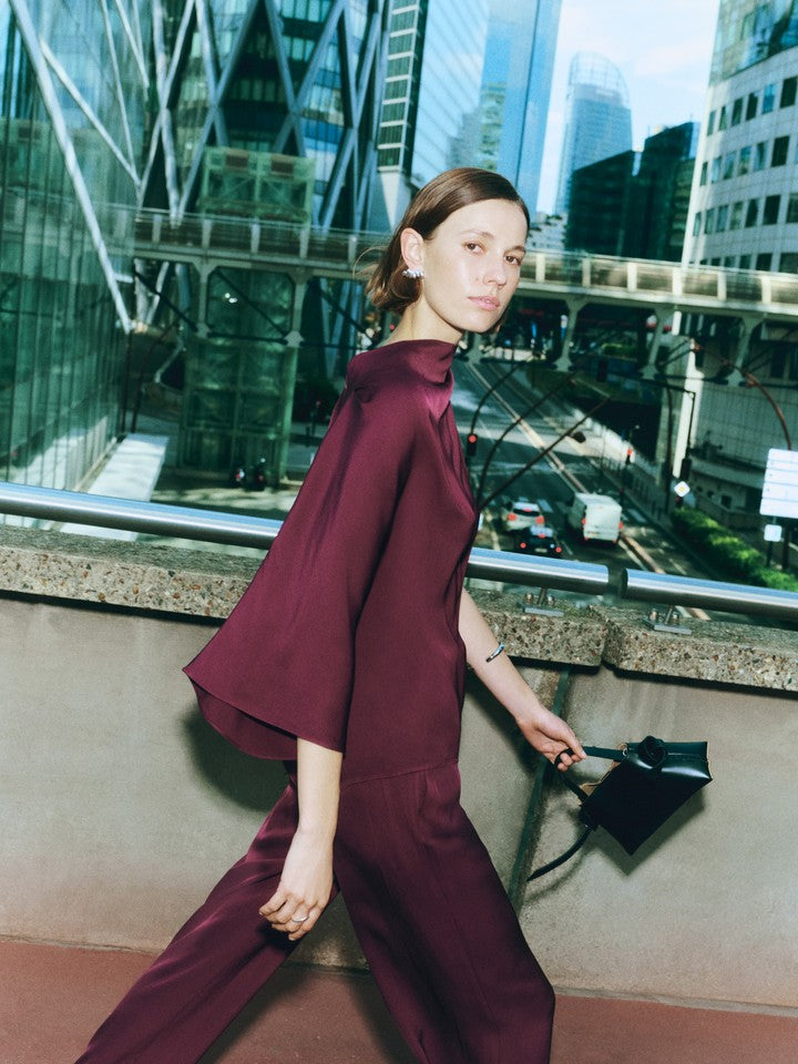 Laurina Topp - Burgunder/ Fig